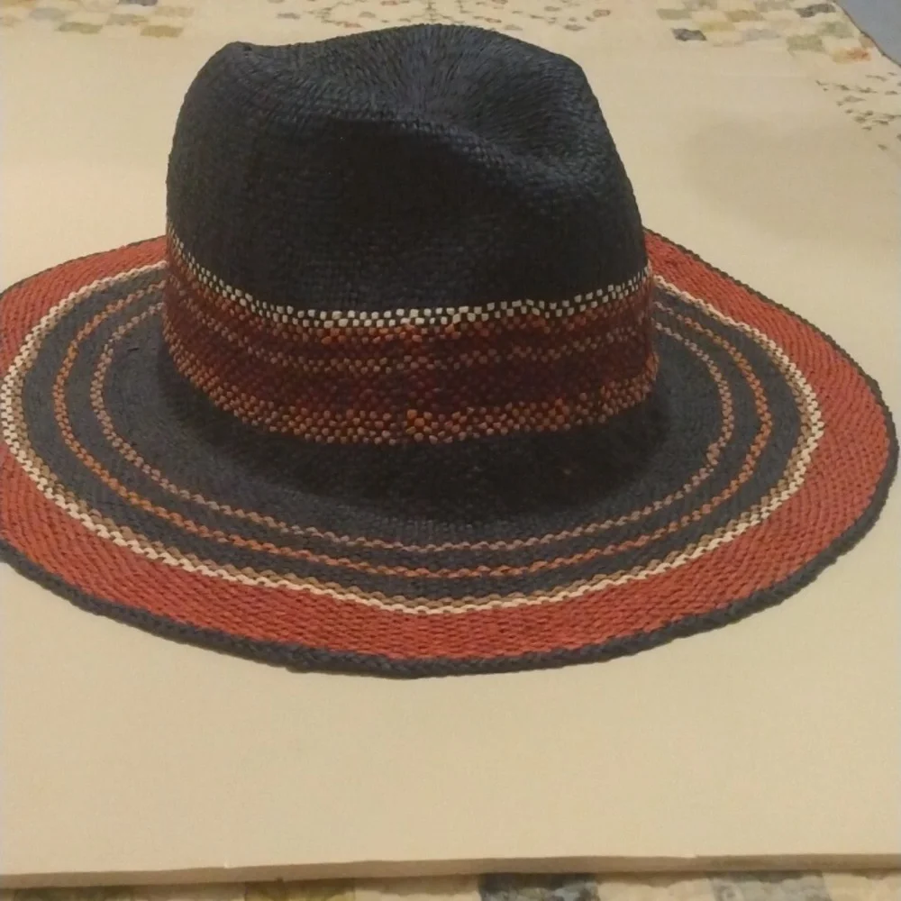 Hatattack Blue and Tan Hat - Picture 1 of 4
